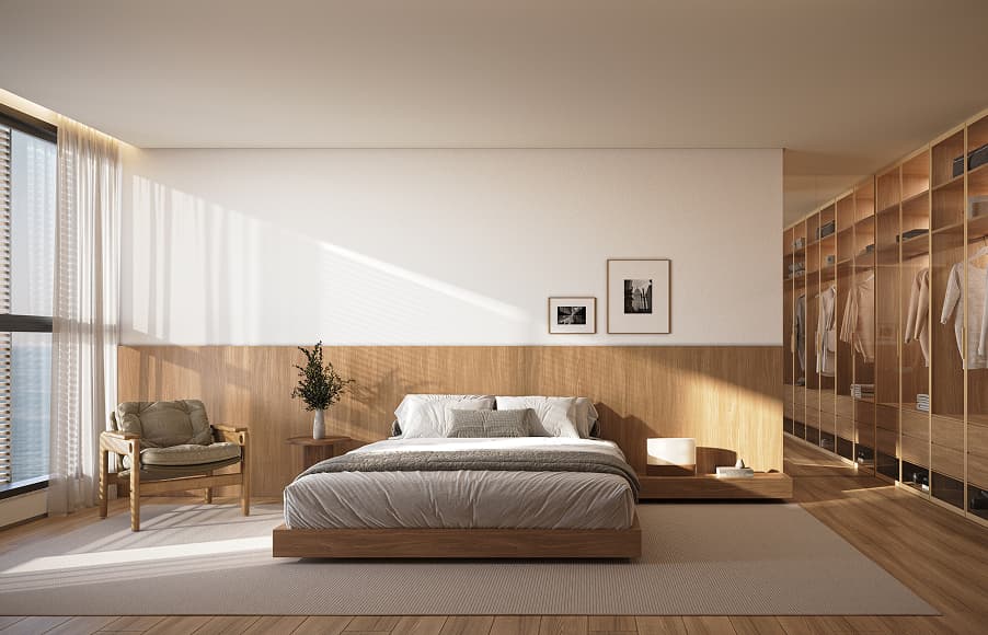 Suíte principal tipo 1 - torre norte